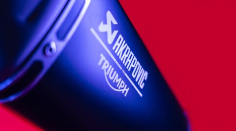 Triumph rocket top 3 akrapovic